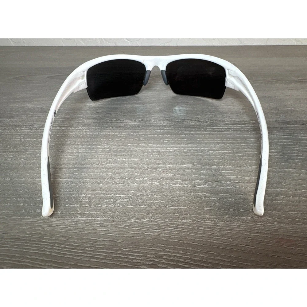 Revo Chasm RE4046-06‎ Polarized Sunglasses White Wrap Sport Mens Made in USA